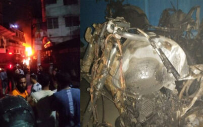 বরিশালে একরাতে তিন প্রতিষ্ঠানে ভয়াবহ অগ্নিকান্ড