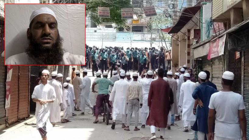 হেফাজত নেতা মামুনুল হক গ্রেপ্তার