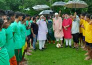 কাউখালীতে বঙ্গবন্ধু গোল্ডকাপ সেমিফাইনাল খেলা অনুষ্ঠিত