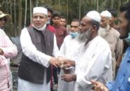 অগ্নিকাণ্ডে ক্ষতিগ্রস্ত পরিবারের পাশে ভাইস চেয়ারম্যান মধু