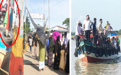 বরিশালে খেয়াঘাটে নৈরাজ্য, যাত্রী হয়রাণী!