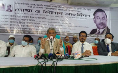 লুটেরাদের প্রণোদনা দিচ্ছে সরকার: মির্জা ফখরুল