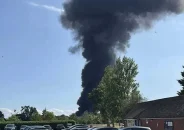 লন্ডনে সাউথেন্ড বিমানবন্দরে বিমান বিধ্বস্ত