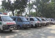 বরিশালে রোগীদের জিম্মি করে দাবি আদায়ে বেসরকারি অ্যাম্বুলেন্স ধর্মঘট