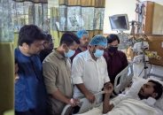 নুরকে দেখতে এয়ারপোর্ট থেকে সরাসরি ঢামেকে নাহিদ-সারজিস