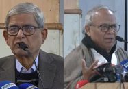 সংবাদ সম্মেলনে কাঁদলেন মির্জা ফখরুল ও রিজভী