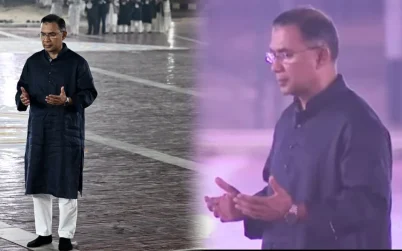 প্রথমবারের মতো কোনো সরকারপ্রধান পুষ্পস্তবক অর্পণ শেষে দোয়া করলেন