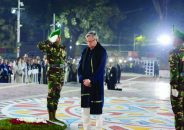 একুশের প্রথম প্রহরে ভাষা শহীদদের প্রতি রাষ্ট্রপতির শ্রদ্ধা