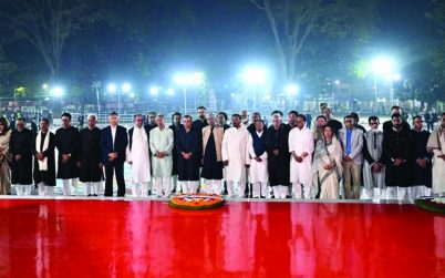ভাষা শহীদদের প্রতি বিএনপির শ্রদ্ধা নিবেদন