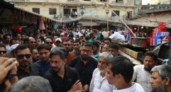 চট্টগ্রাম ইপিজেড এলাকার চৌধুরী মার্কেটে অগ্নিকাণ্ডের স্থান পরিদর্শন করলেন ইসরাফিল খসরু