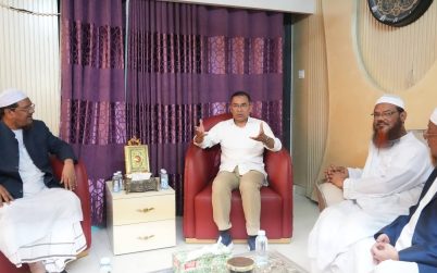 ইসলামী আন্দোলন বাংলাদেশের আমীরের সাথে সৌজন্য সাক্ষাৎ করলেন তারেক রহমান