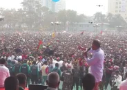 বিএনপি চেয়ারম্যান তারেক রহমানের আগমনকে কেন্দ্র করে জনসমুদ্র বরিশাল বেলস পার্ক