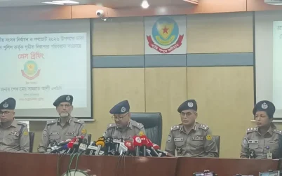 নির্বাচন ঘিরে নিরাপত্তা ঝুঁকি নেই : ডিএমপি কমিশনার