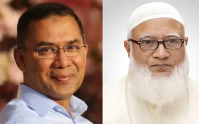 জামায়াতের আমিরের বাসভবনে পৌঁছেছেন বিএনপি চেয়ারম্যান তারেক রহমান
