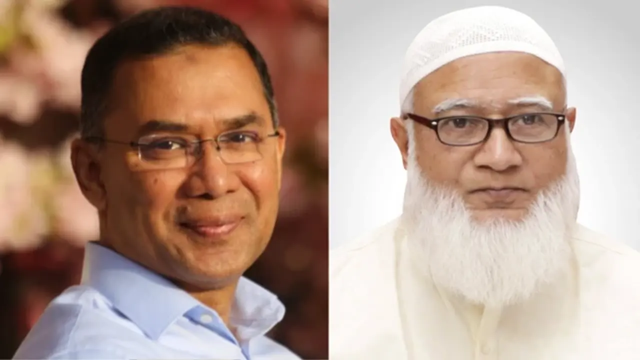 জামায়াতের আমিরের বাসভবনে পৌঁছেছেন বিএনপি চেয়ারম্যান তারেক রহমান