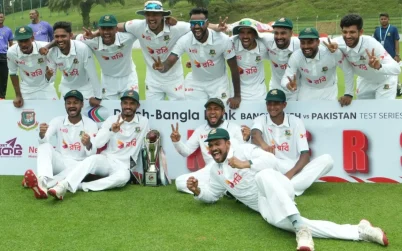 টেস্ট ইতিহাসের সেরা র‍্যাঙ্কিংয়ে বাংলাদেশ