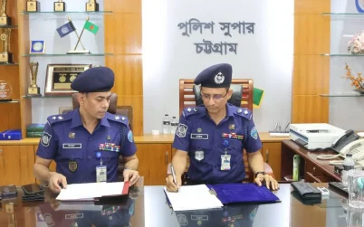 চট্টগ্রামের এসপি হিসেবে যোগ দিলেন মাসুদ আলম