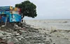 কুয়াকাটা সৈকতে ভয়াবহ ভাঙন, ঝুঁকিতে পুলিশ বক্স