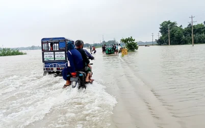 ৩ জেলার নিম্নাঞ্চল প্লাবিত হওয়ার শঙ্কা