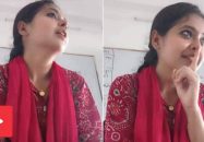 তুড়ি মেরে থামালেন ক্লাসের হট্টগোল, তরুণী শিক্ষিকার অভিনব কৌশলের ভিডিও ভাইরাল