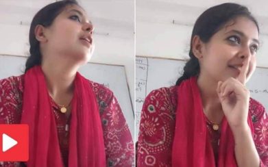 তুড়ি মেরে থামালেন ক্লাসের হট্টগোল, তরুণী শিক্ষিকার অভিনব কৌশলের ভিডিও ভাইরাল