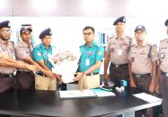 বরিশালে ট্রাফিক বিভাগ কার্যালয় পরিদর্শন করলেন পুলিশ কমিশনার আবু রায়হান