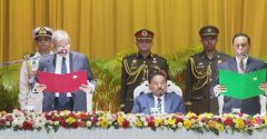 শপথ নিলেন বাংলাদেশের ২৩তম রাষ্ট্রপতি মির্জা ফখরুল ইসলাম আলমগীর