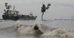 নিম্নচাপের প্রভাবে ঝড়ের আভাস